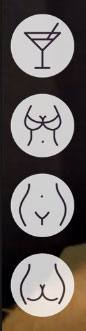 Écran du jeu Strip Poker